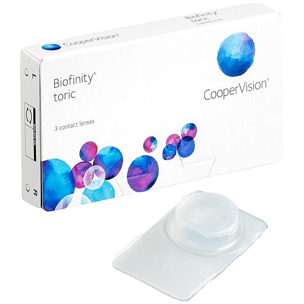 Biofinity Toric Soft Monthly Lenses, Pack of 3 / Base