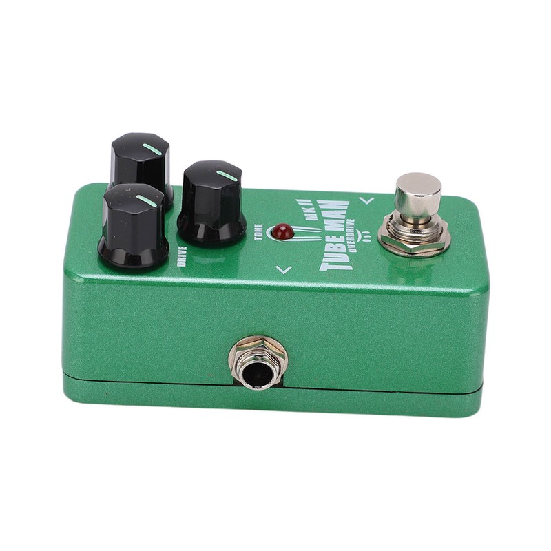 Guitar Effect Pedal TUBE MAN Overdrive Mini Adjustable Instrument Accessory