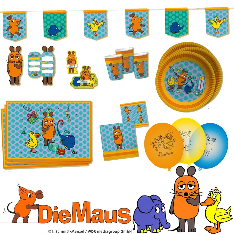 DH-Konzept The Mouse Napkins Pack of 20 // Children's Birthday