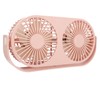 Double Fan USB Charging Fast Heat Dissipation 360° Rotation Double
