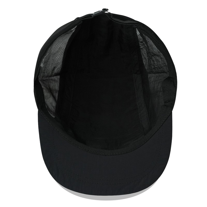CLAPE 5 Panel Cap Short Brim Baseball Cap Flat Hat