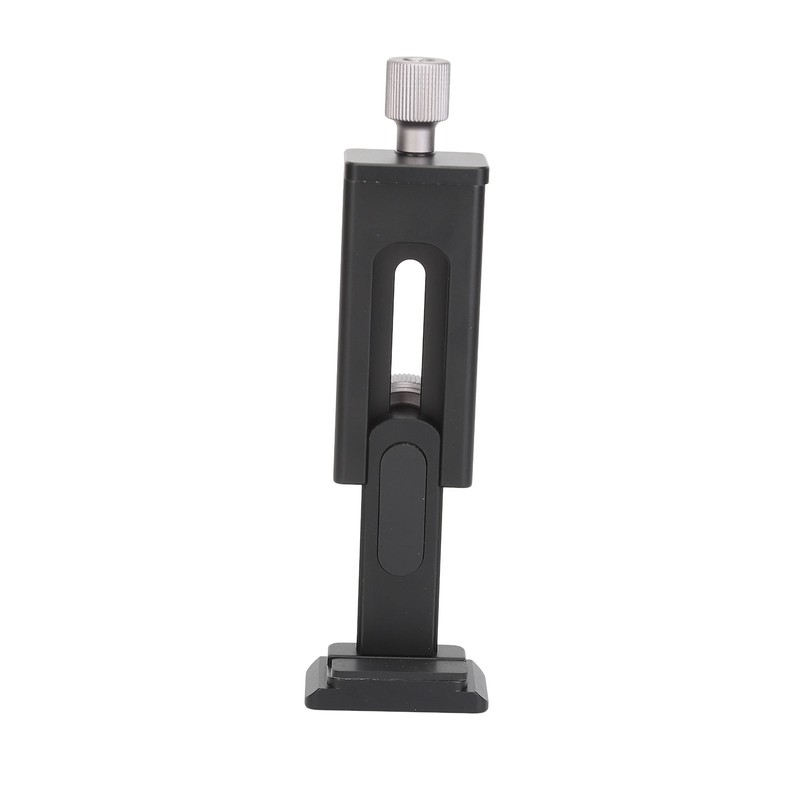 Phone Tripod Mount with Cold Shoe 1/4in Screw Hole Expandable
