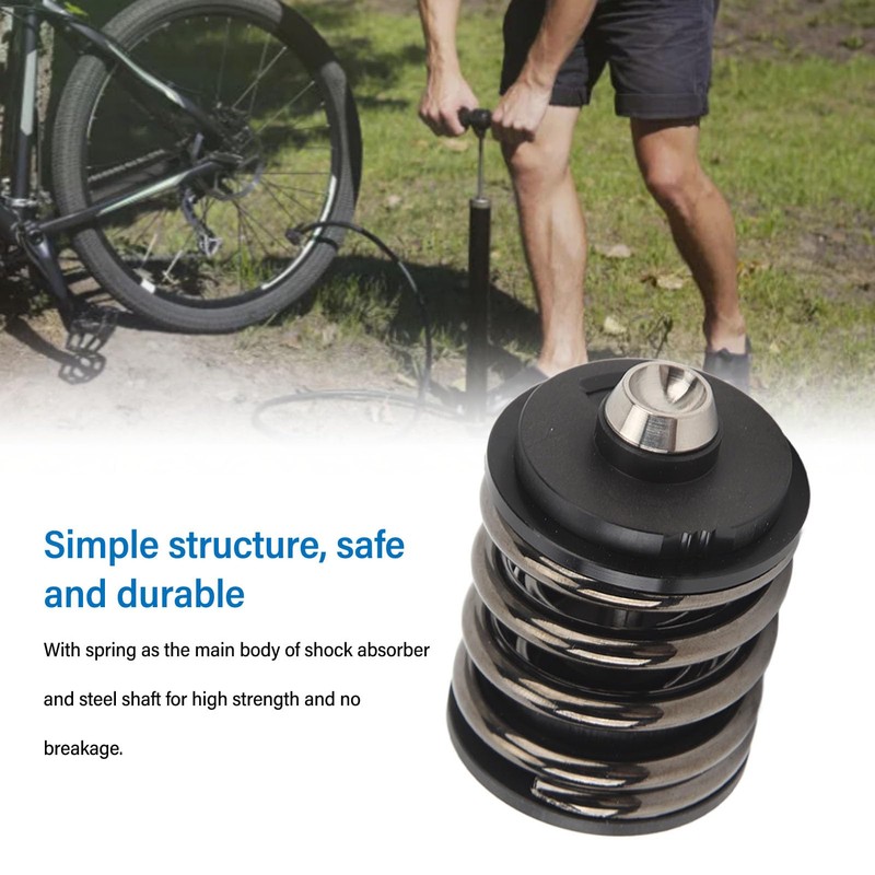 Bicycle Rear Wheel Shock Absorber, Steel Technical Plastics Rear Wheel