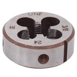ApplianPar Round HSS 3/8-24 UNF Tap and Die Set Left Hand Thread Plug