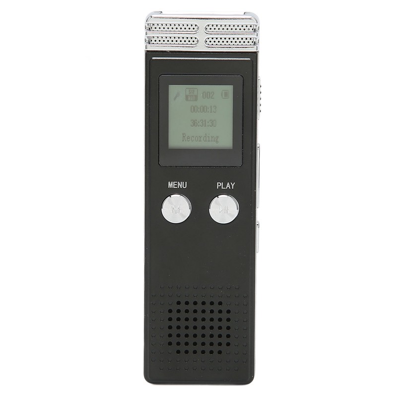 Digital Voice Recorder USB Charging Password Protection Voice Activated Portable