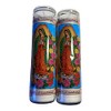Veladora Virgen De Guadalupe White /// set of 2 Our