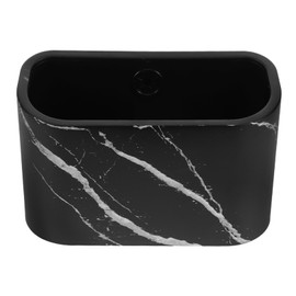 VILLFUL Mini Wall Mounted Trash Can Portable Small Waste Bin for Hotels and Offices Japanese Inspired Design Compact Plastic Garbage Holder for Enhanced Cleanliness and Space Efficiency