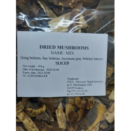 Seweryn Dried Mushrooms Forest Mix Sliced GMO Free 1lb from Poland