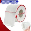 Birllaid White Window Weather Sealing Tape,Window Draft Isolation Sealing Film