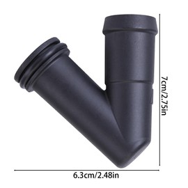 LICHENGTAI A6122030008 Pipe Connector Water Pipe Compatible with ML Class C-Class G-Class E-Class Sprinter Vito CLK Radiator Hose Connector