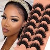 Lashes Fluffy False Eyelashes 18mm Eyelashes Natural Look Cat Eye