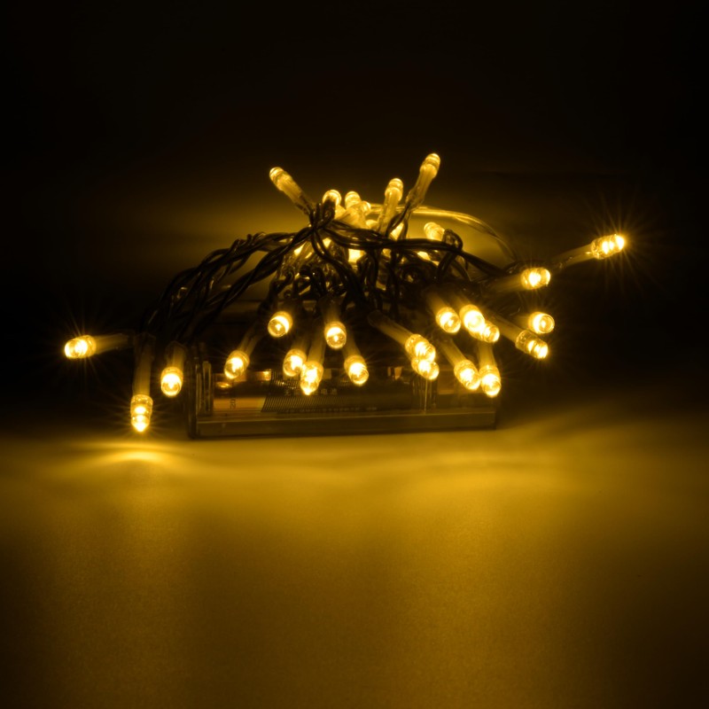 Karlling Battery Operated Christmas Lights,8 Flashing Mode 13 ft Short