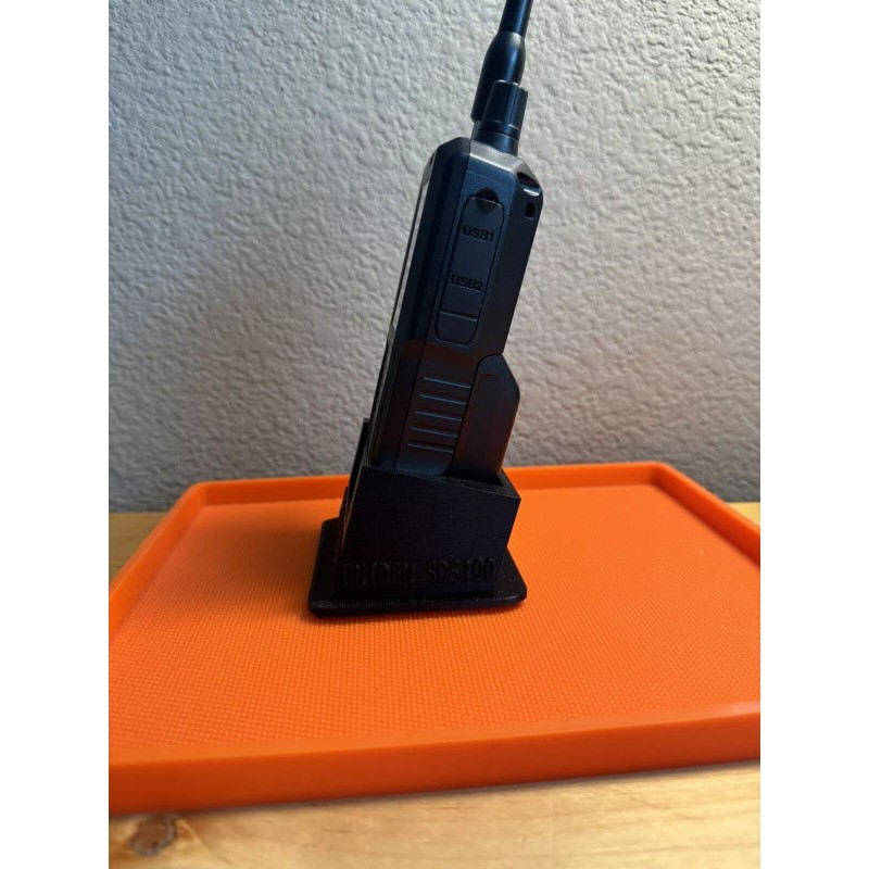 Bartsscannerparts Angled Uniden SDS100 Scanner Stand Non Slip Base Made