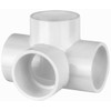 PVC- 4 way L/T 2" (Furniture Grade White)