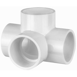 PVC- 4 way L/T 2" (Furniture Grade White)