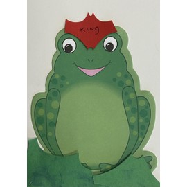 SHAPES ETC. 50 Sheets Frog Large Notepad 5inx7in, Amphibian, Cute Notes, Classroom Bulletin Board Decor, Teacher Supplies, Notepads, Memos, Reminders, Messages, Decorations, Made in USA