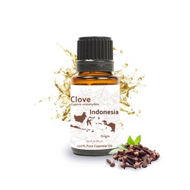 Nature Packaged 100% Pure Clove Essential Oils - Direct from Indonesian Essential Oils - Essential Oils for Diffusers Aromatherapy & Humidifiers (15ml) | Natural Cold-Pressed