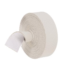 sourcing map Faux Leather Strap, 1" Width x 98" Long Grained Leather Belt Strip Trim Roll for DIY Craft Projects, Pet Collars, Traction Ropes, Bag Straps, Hobby Workshop (Grey)