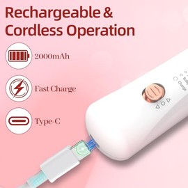Juego de limas de uñas eléctricas inalámbricas, máquina de taladro eléctrico portátil, kit profesional de pedicura de manicura, herramienta de cuidado