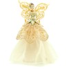 Festive Productions Fabric Angel Christmas Tree Topper, 23 cm - White