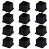 Antrader 1 Inch x 1 Inch Square PVC Covers Furniture