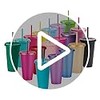 Vasos de Plastico Reusable Set de 10, 20, Y 50