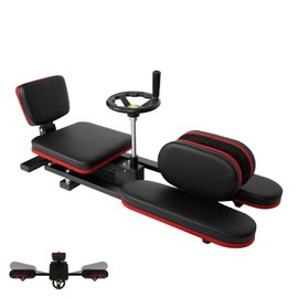 600Lbs Split Machine, Leg Stretcher Split Machine for Flexibility, Splits Adjustable 0-240° Leg Split Stretching Machine for Ballet, Yoga, Dance, Gymnastics Training Equipment, Silent Wheels