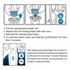 SH98 Replacement Head Compatible withs Electric Shavers Series 9000, Compatible