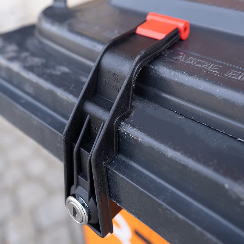 Set of 2 FELGNER Wheelie Bin Lock for Wheelie Bin