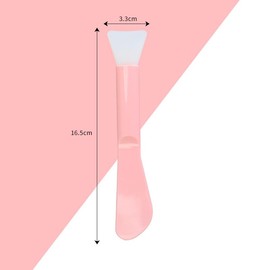 Wopanxye 6 Pack Soft Silicone Facial Mask Applicator, Reusable Makeup Face Mask Brush Spatula, Plastic Washable Beauty Cosmetic Tools for Clay, Cream, Gel, Mud, DIY Mixing, Skincare, Sampling, Waxing