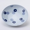 西海陶器 Bluer Round Lightweight Stamped Needle Plate for 5pc 13309 
