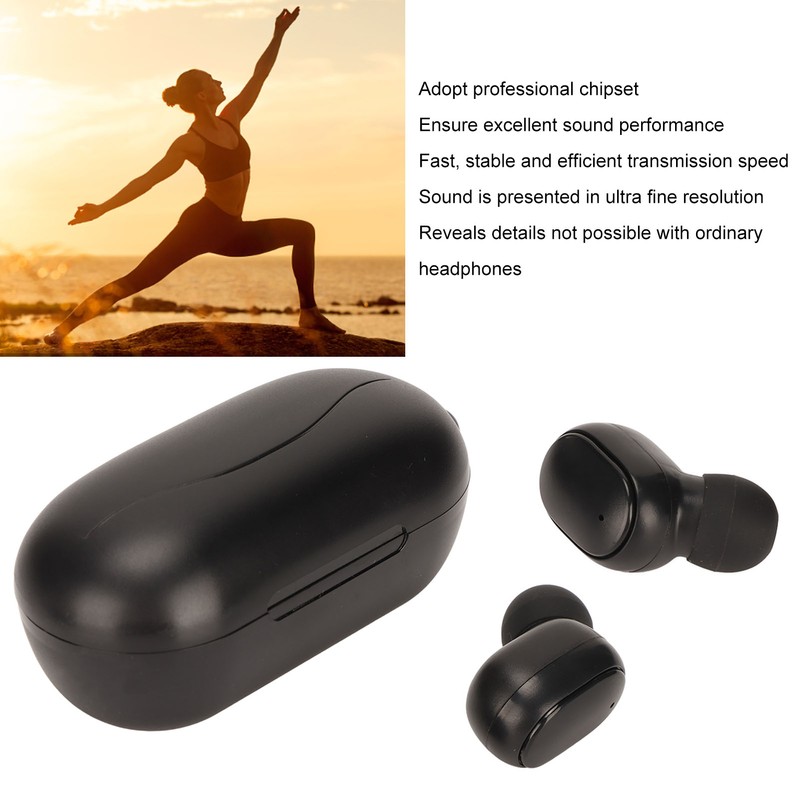 Bluetooth Earbuds Touch Control Stereo Sound Wireless Bluetooth Earphone with