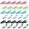 Clothes Pegs,30Pcs Non-Slip Washing Line Pegs,Multicolor Laundry Pegs with Soft