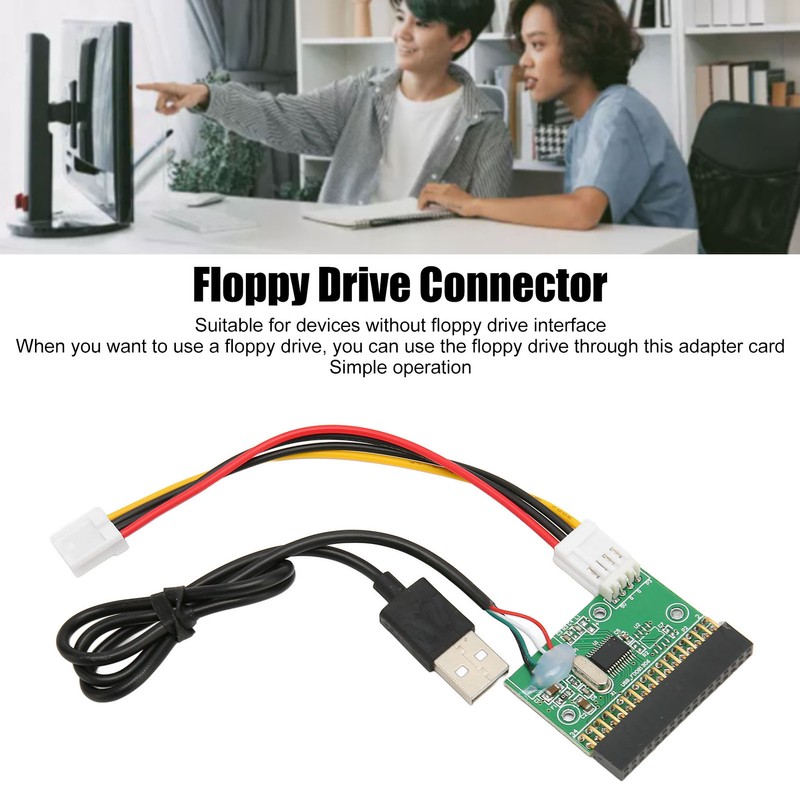 1.44MB 3.5in Floppy Drive Connector Plug and Play 34 PIN