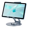 DOOGEE Swivelling Flat stand For Tablets, Adjustable Metal Desk Desktop