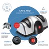 Sagler Electric Kitchen Knife Sharpener - 2 Stage Knife Sharpener