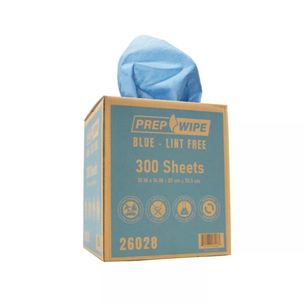 Prep Wipe Lint Free Cleaning Towels Pack of 300 Sheets,