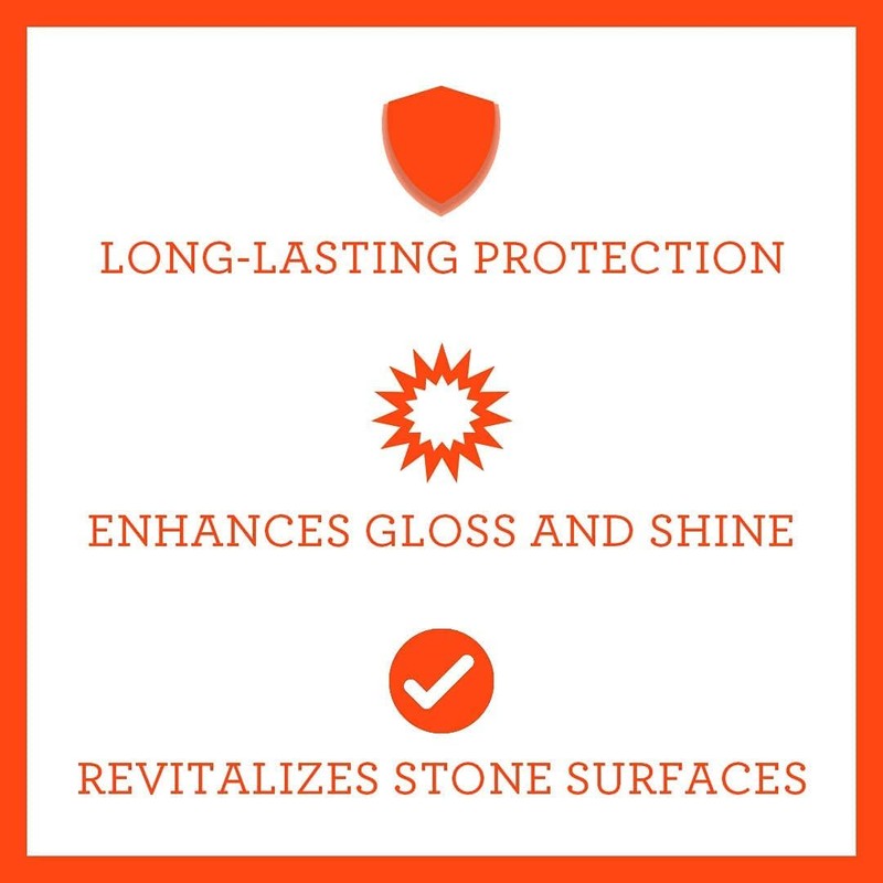 TriNova Granite Sealer & Protectant 18 oz & Gallon Refill