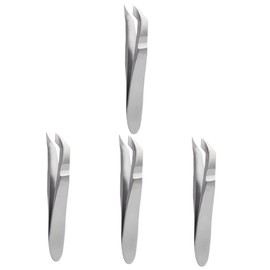Minkissy 4pcs Cuticle Clipper Stainless Steel Nail Tool for Home and Cuticle Trimmer for Nail Grooming for Removing Dead Skin