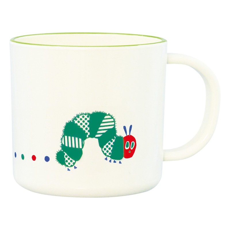 Harapeko Aomushi 807332 Milky Children's Painting Mug, 6.3 fl oz