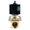 U.S. Solid 3/4" Brass Electric Solenoid Valve Underwater 110V AC