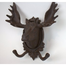 Cast Iron Moose Coat Hook