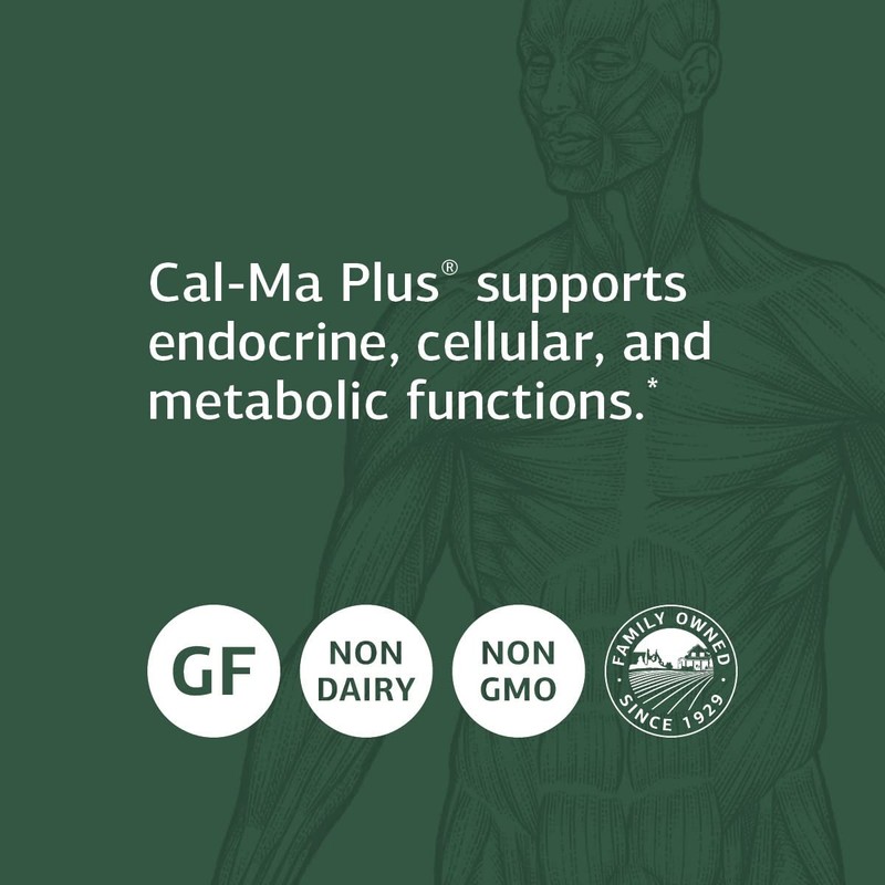 Standard Process Cal-Ma Plus - Calcium Support for Endocrine and