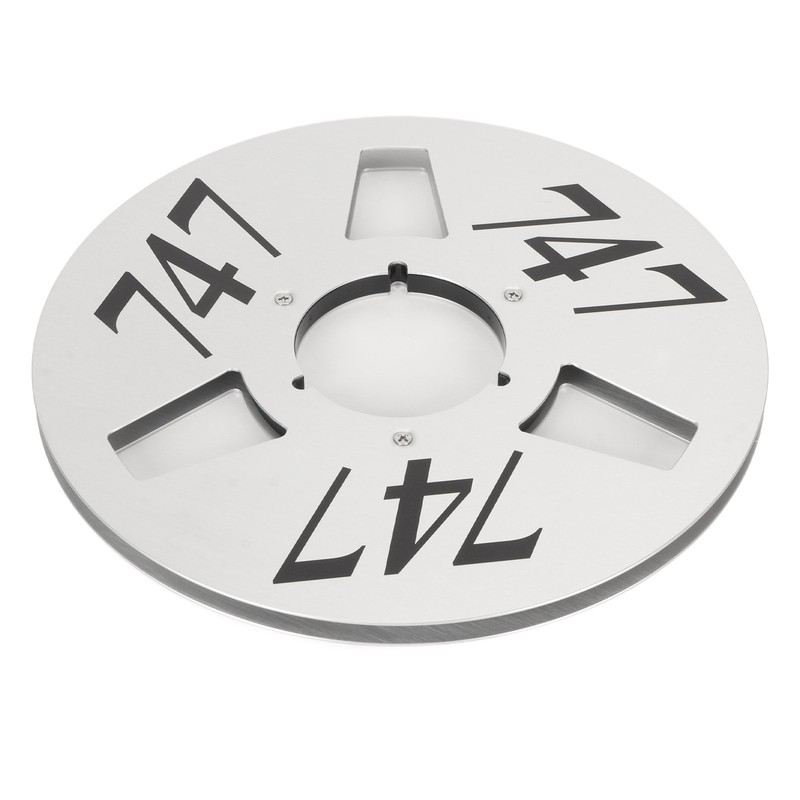 1/4 10.5 Inch Empty Tape Reel 3 Hole Aluminum Alloy