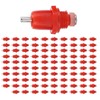 QANYEGN 100Pcs Poultry Screw Style Nippler Waterer, Chicken Nippler Drinker