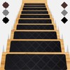Stair Treads for Wooden Steps 15pcs - 8x30in Carpet Stairs