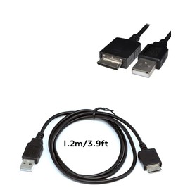FCD TRUST 3.93Ft WM-Port USB Cable for Sony Walkman MP3 MP4 Player WMC-NW20MU NWZ Charging Cable for Sony A Series, S Series, E Series, X Series, Z Series