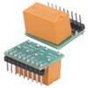 Double‑Pole Double‑Throw Relay Module, DPDT Ultra-Small Automatically Adjust Relay Board