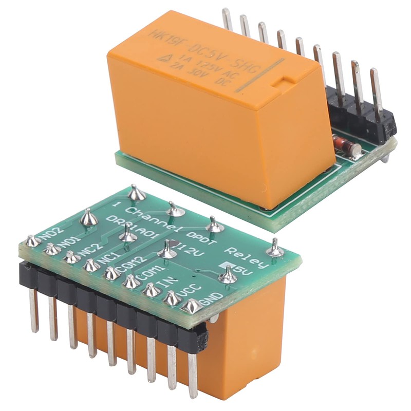 Double‑Pole Double‑Throw Relay Module, DPDT Ultra-Small Automatically Adjust Relay Board