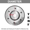 TERF® 85mm Metal Insulation Fixing Discs 85mm (3.34 inch) Metal